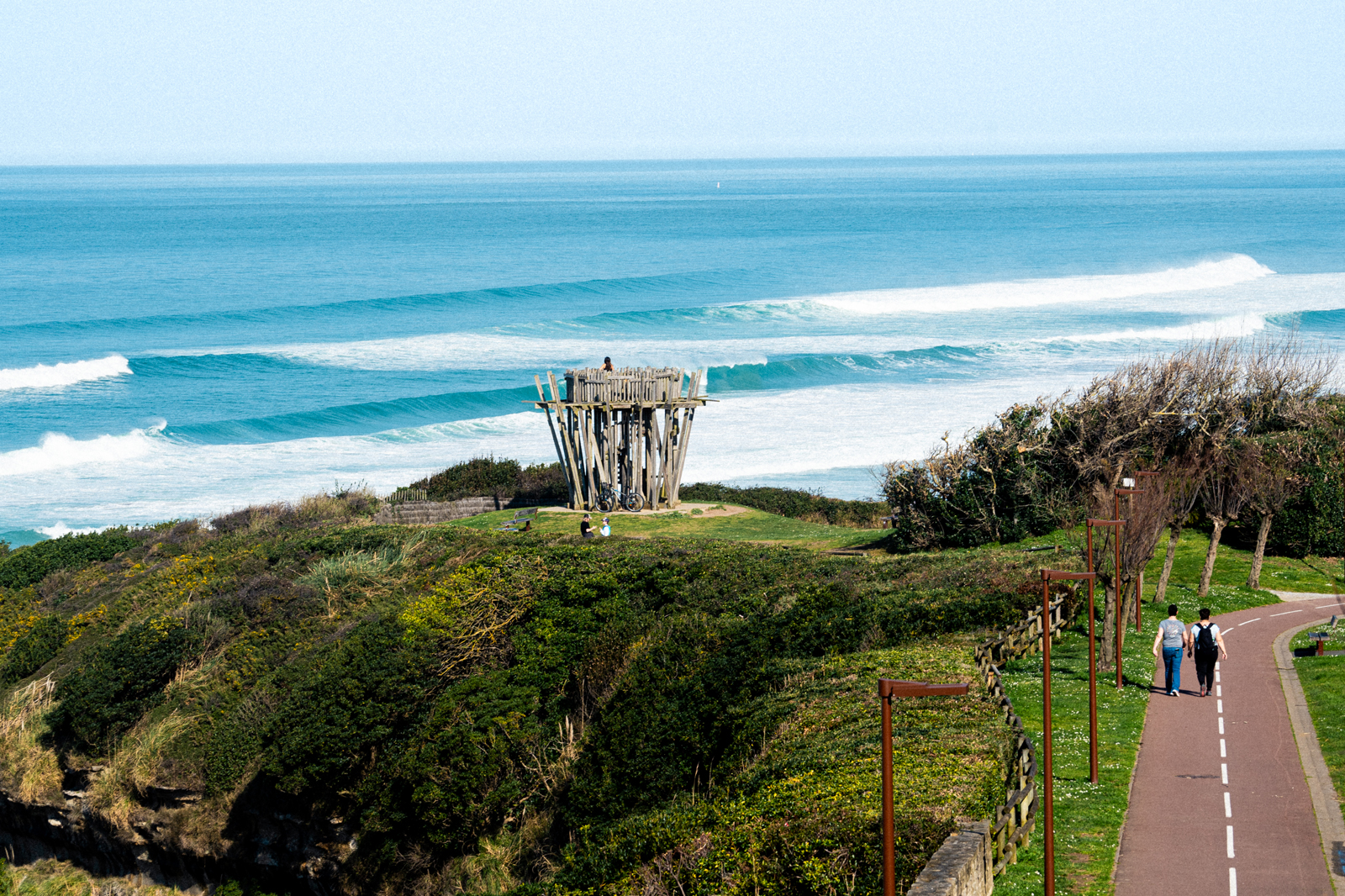 Vue d’Anglet pour une page de traduction technique