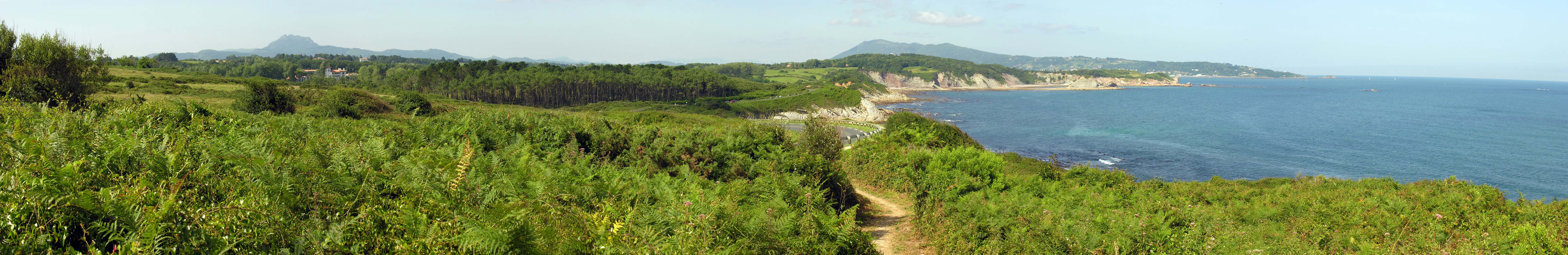 Deuxième vue du territoire basque